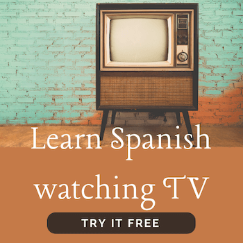 Learn Spanish Watching TV